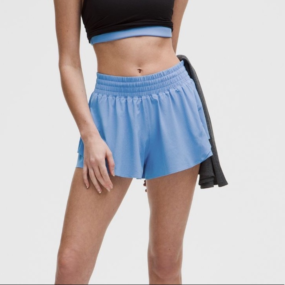 Lululemon Shake it out high-rise running shorts